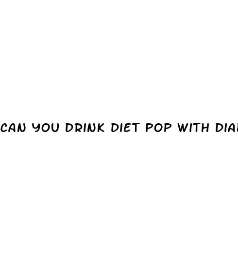 can you drink diet pop with diabetes