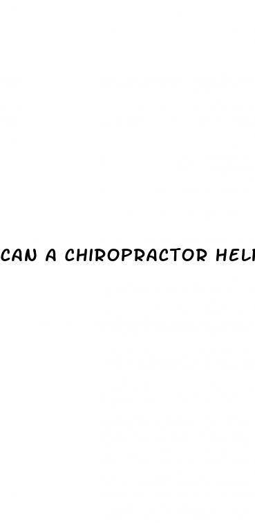 can a chiropractor help with diabetes