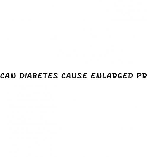can diabetes cause enlarged prostate
