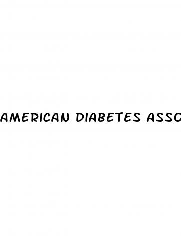 american diabetes association sponsors