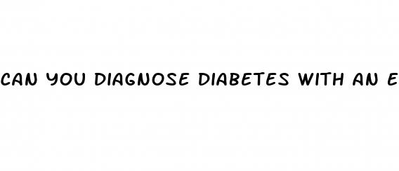 can you diagnose diabetes with an eye exam