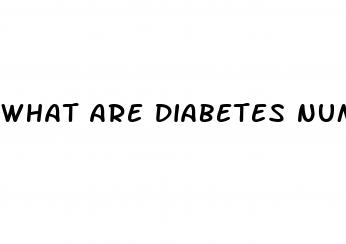 what are diabetes numbers