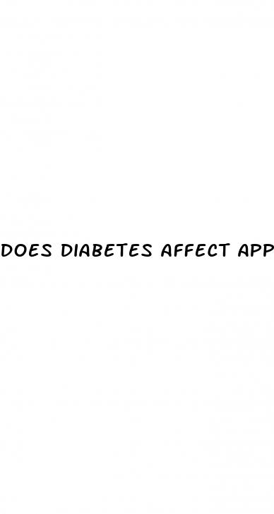 does diabetes affect appetite