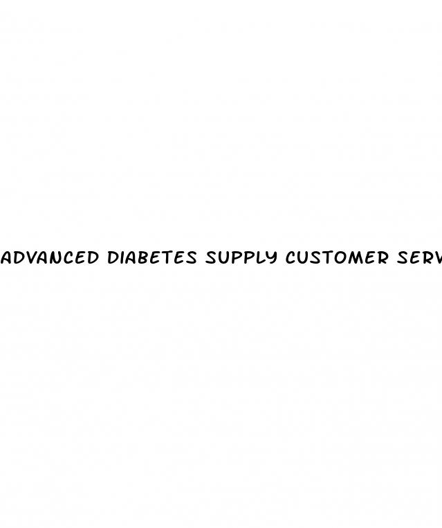 advanced diabetes supply customer service
