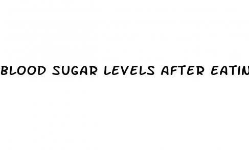 blood sugar levels after eating prediabetes