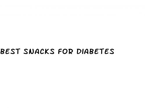 best snacks for diabetes