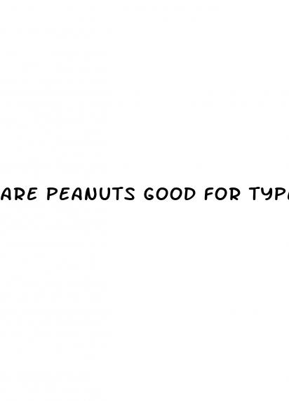 are peanuts good for type 2 diabetes