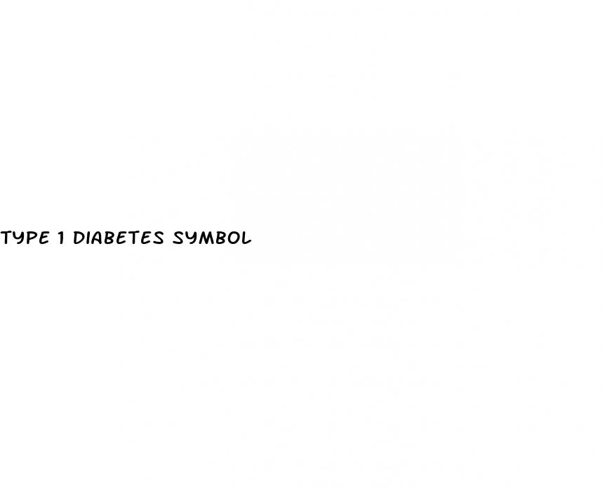 type 1 diabetes symbol