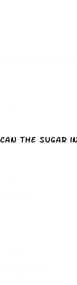 can the sugar in fruit cause diabetes
