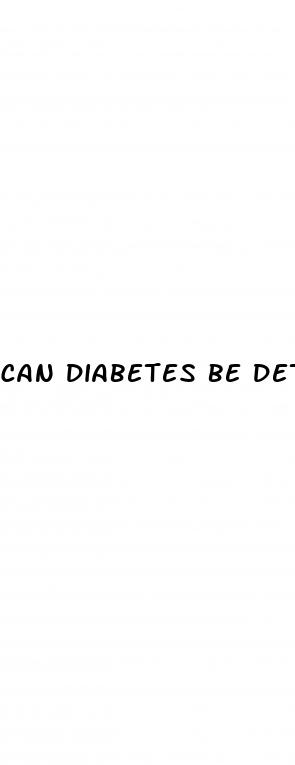 can diabetes be detected in cbc