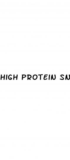 high protein snacks for diabetes