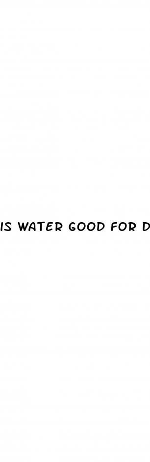 is water good for diabetes