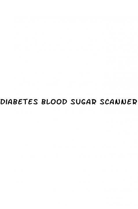 diabetes blood sugar scanner
