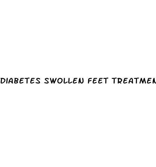 diabetes swollen feet treatment