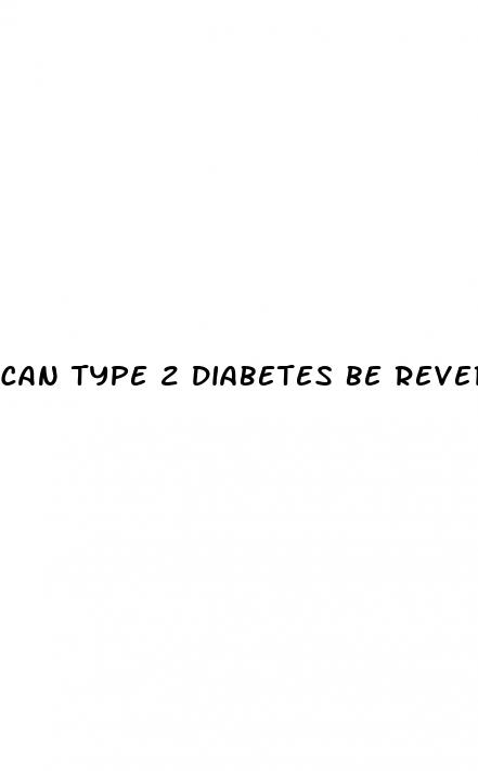 can type 2 diabetes be reversed reddit