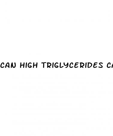 can high triglycerides cause diabetes