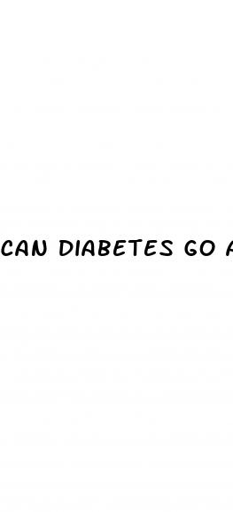 can diabetes go away type 2