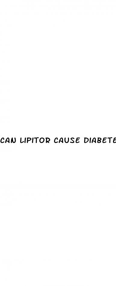 can lipitor cause diabetes