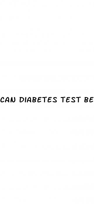 can diabetes test be wrong