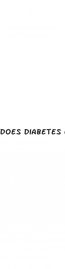 does diabetes come up in blood test