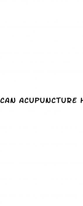 can acupuncture help diabetes