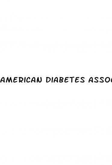 american diabetes association blood sugar goals