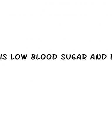 is low blood sugar and diabetes the same