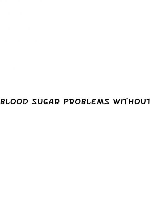 blood sugar problems without diabetes
