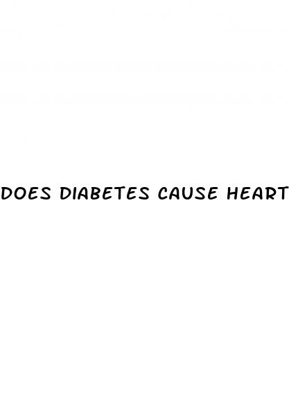 does diabetes cause heart problems