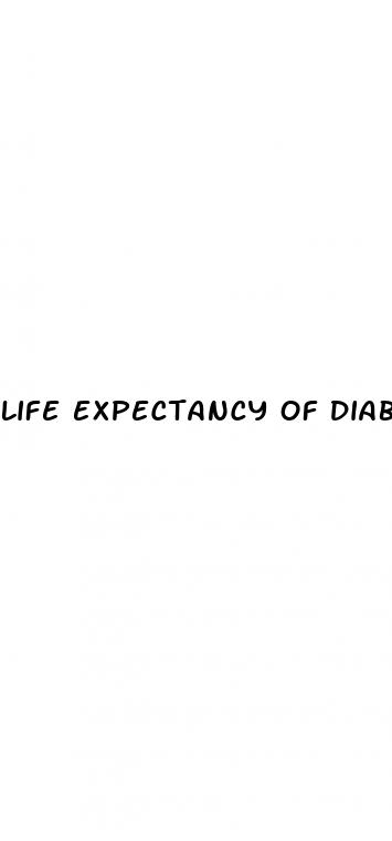 life expectancy of diabetes type 2