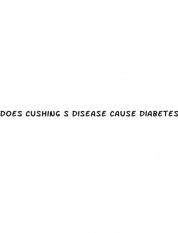 does cushing s disease cause diabetes in dogs