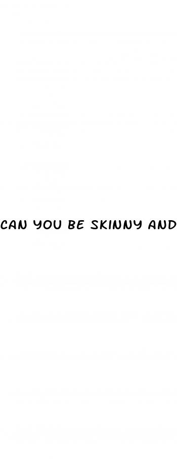 can you be skinny and get diabetes