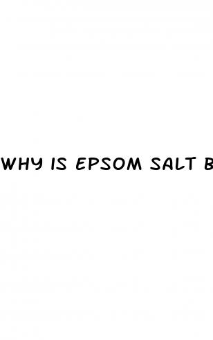 why is epsom salt bad for diabetes