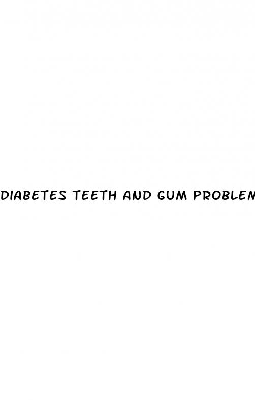 diabetes teeth and gum problems