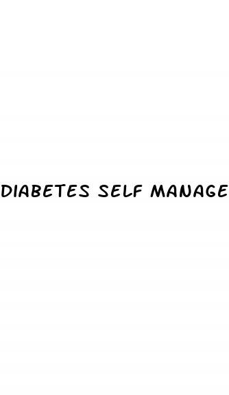 diabetes self management program