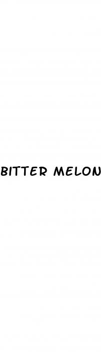 bitter melon for diabetes