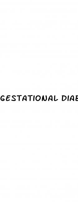 gestational diabetes care plan