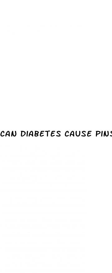 can diabetes cause pins and needles