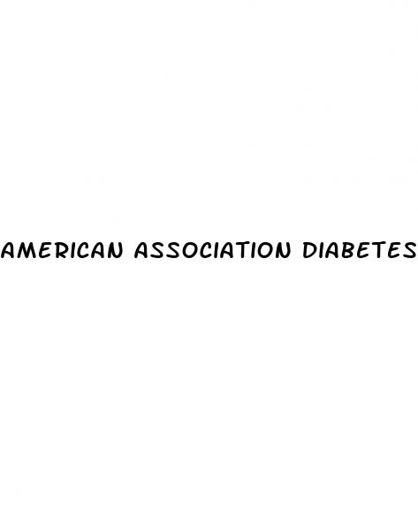american association diabetes diet