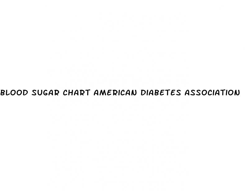 blood sugar chart american diabetes association
