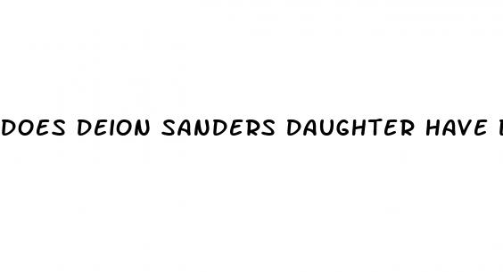 does deion sanders daughter have diabetes