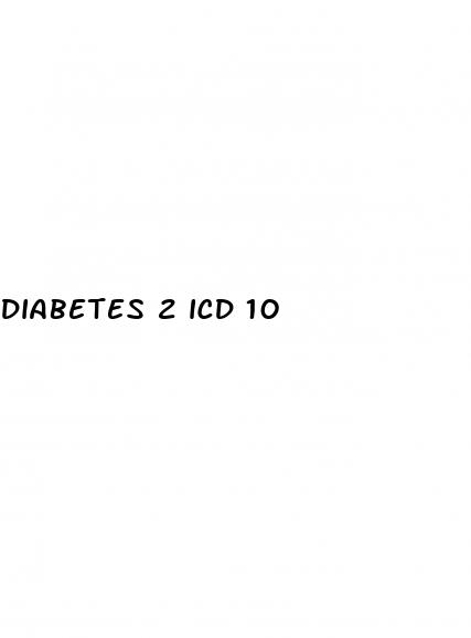 diabetes 2 icd 10