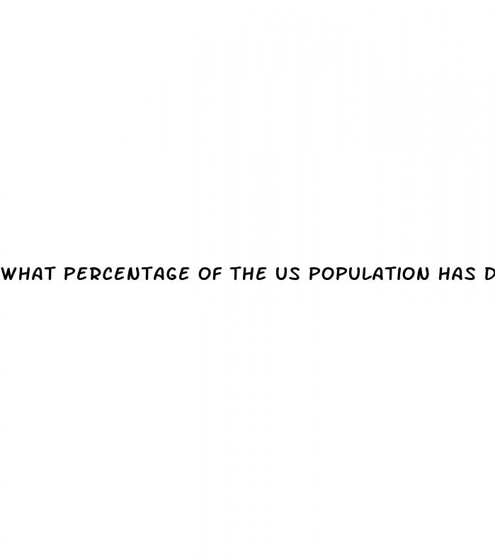 what percentage of the us population has diabetes