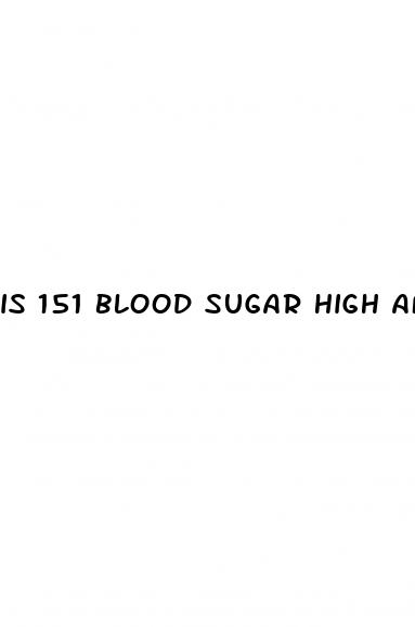 is 151 blood sugar high after eating