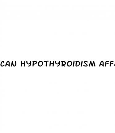 can hypothyroidism affect blood sugar levels