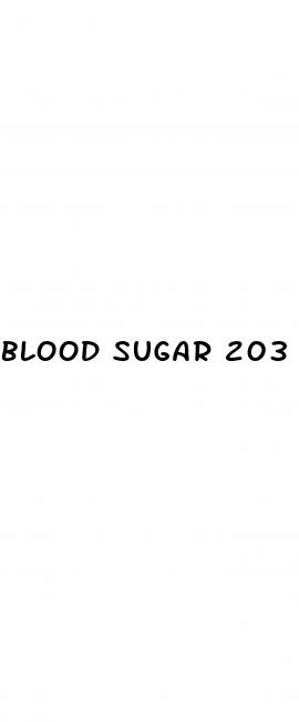 blood sugar 203 after eating