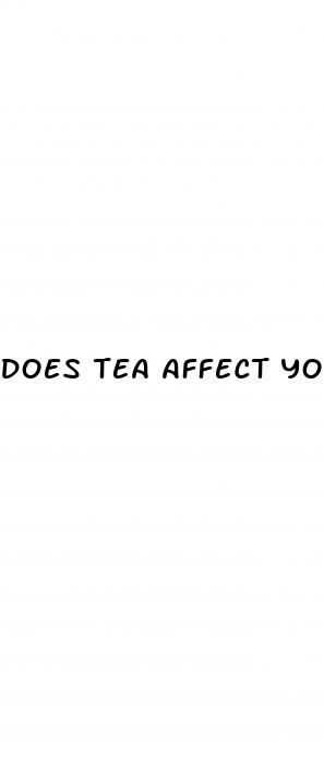 does tea affect your blood sugar