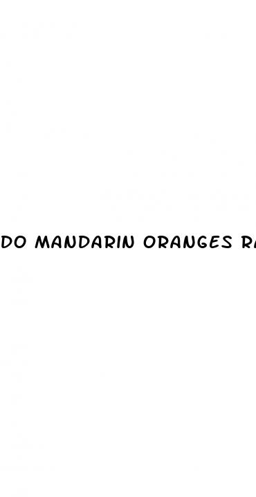 do mandarin oranges raise blood sugar