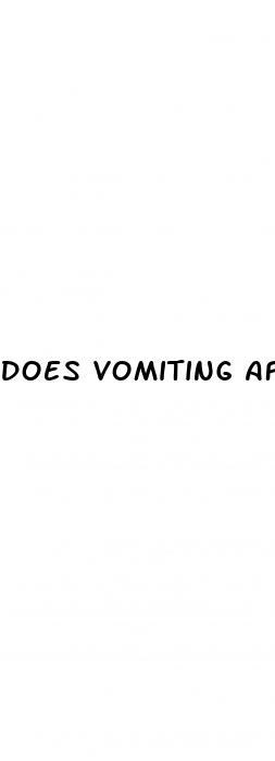 does vomiting affect blood sugar levels