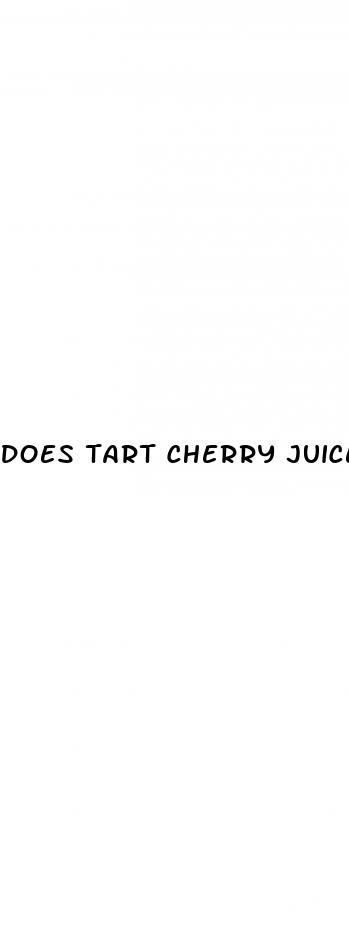 does tart cherry juice lower blood sugar